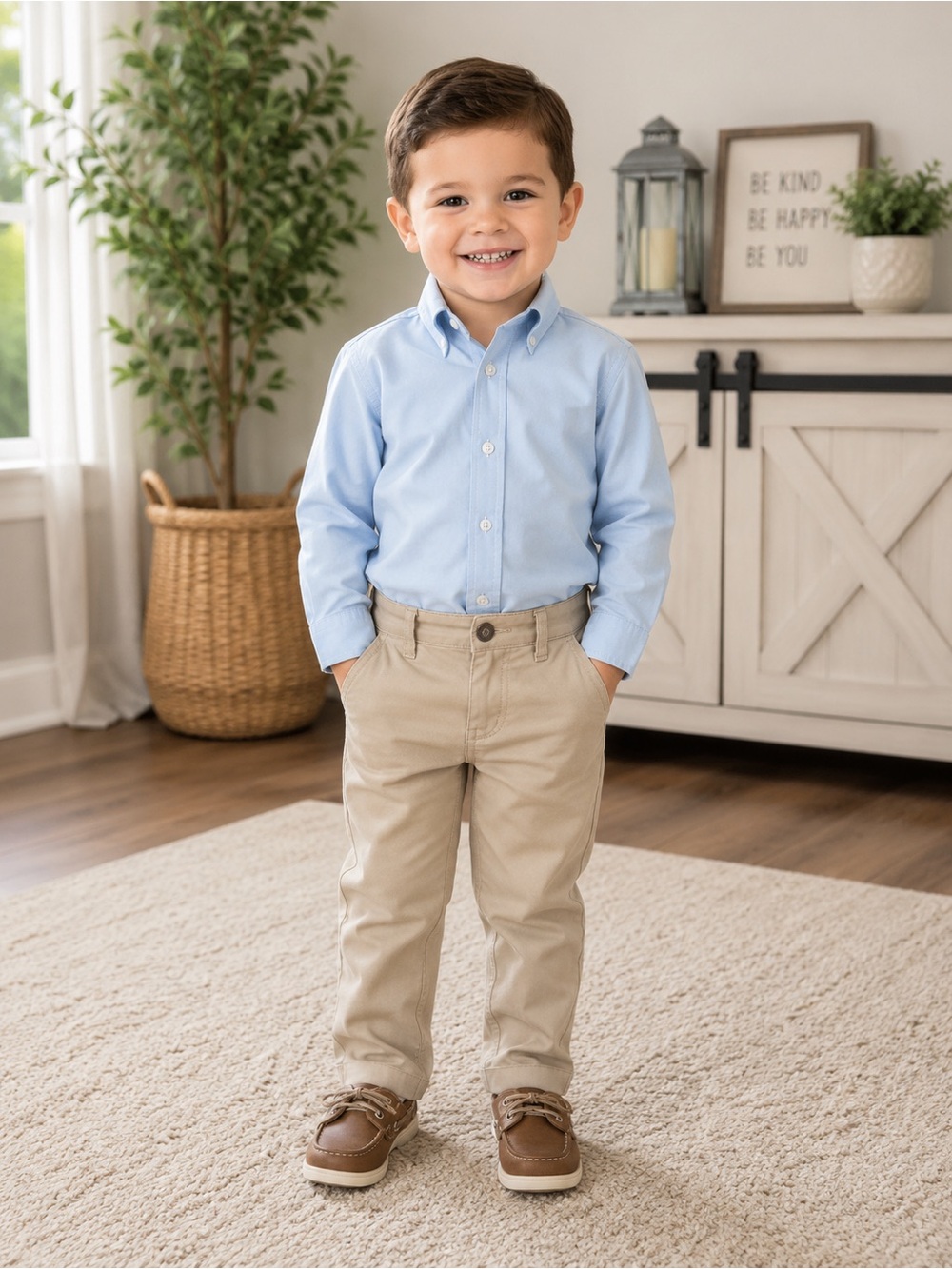 Andrew Fezza Boys Dress Shirt 12 months